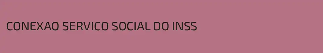 CONEXAO SERVICO SOCIAL DO INSS